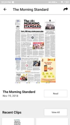 The Morning Standard android App screenshot 2